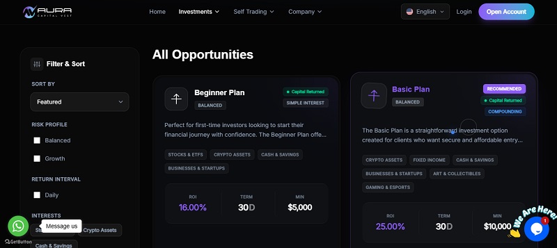 Aura Capital Vest