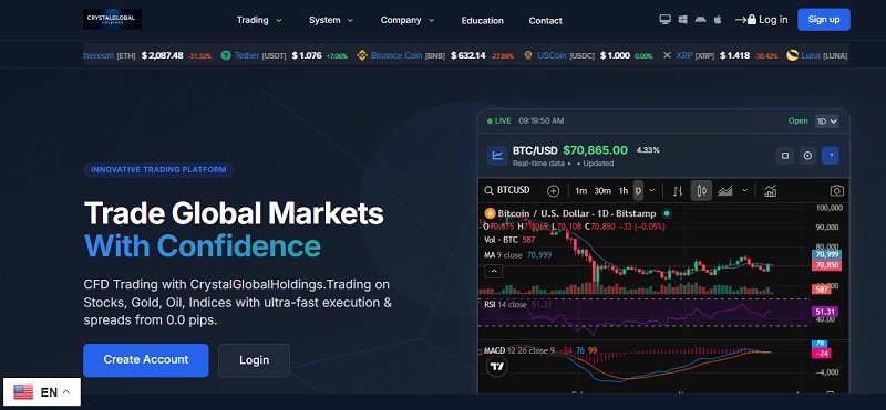 CrystalGlobalHolding