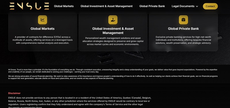 Ensue Global Markets