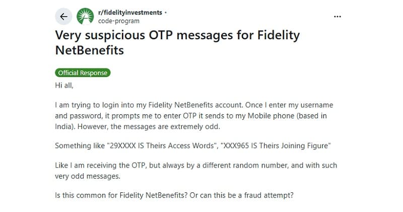 How Scammers Exploit the Reputation of Fidelity Investments to Steal Money