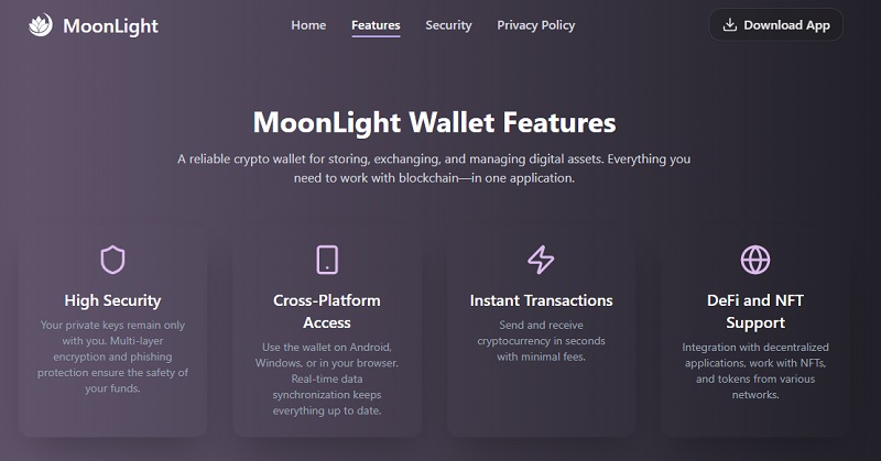 MoonLight Wallet