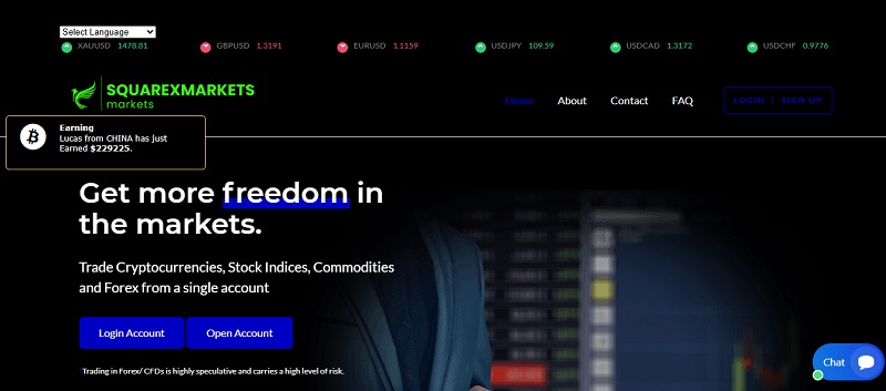 SquareXMarkets