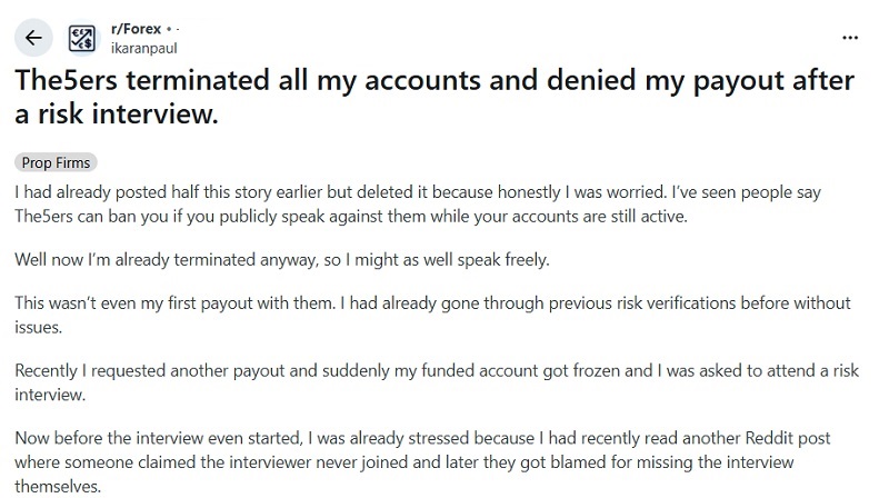 The5ers Payout Complaints: What Traders Should Document Before a Compliance Review