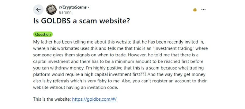 Is Gold BS a Scam? Inside the Growing Controversy Around GOLDBS Exchange