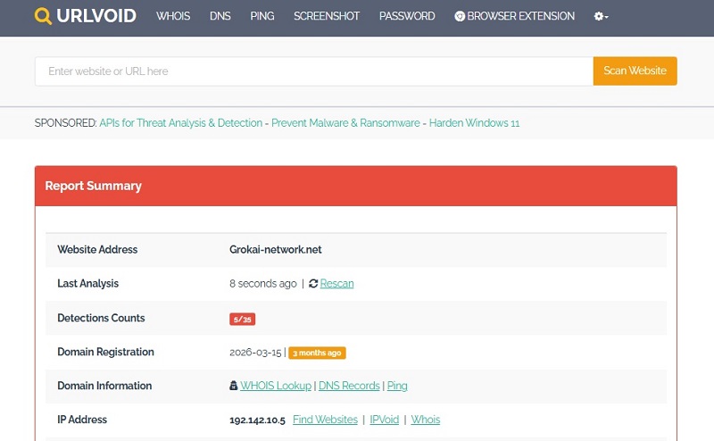 Fake Grok and SpaceX Token Presales: Inside a Growing Crypto Scam Network